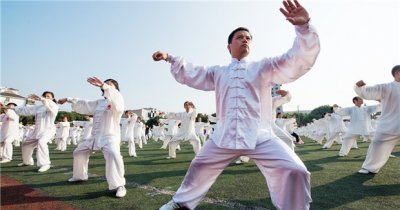 百万人同练太极拳 弘扬中华传统武术